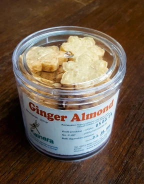 Ginger Almond Cookies